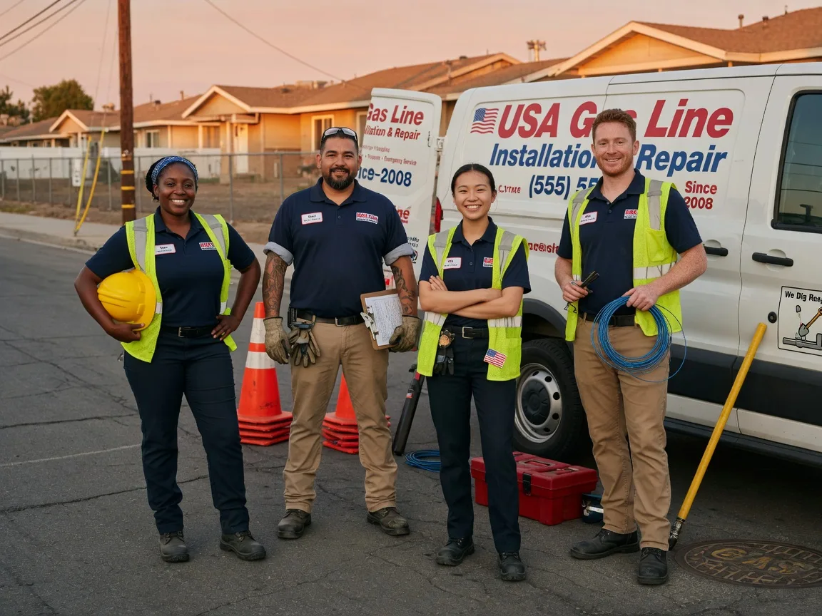 Gas Line Installation company in Hurdsfield, ND